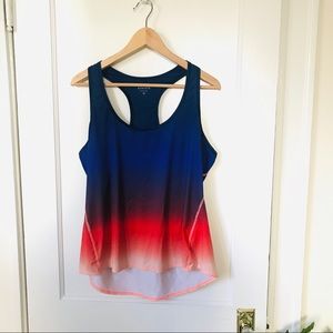 Athleta ombré workout tank